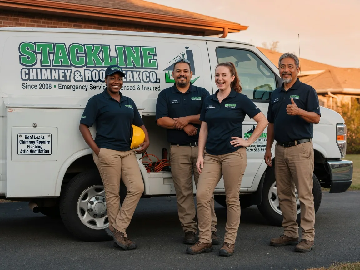 Chimney flashing repair company in Garyville, LA